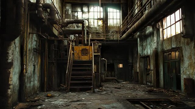Abandoned Historical Building Exploration