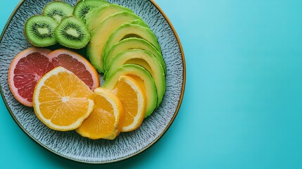 Abstract monochrome layers with floating spheres and scattered dots in a wavy pattern design