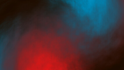 abstract colorful background. blue and red smoke