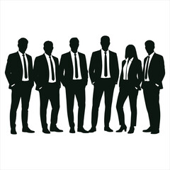 Business Team Silhouette