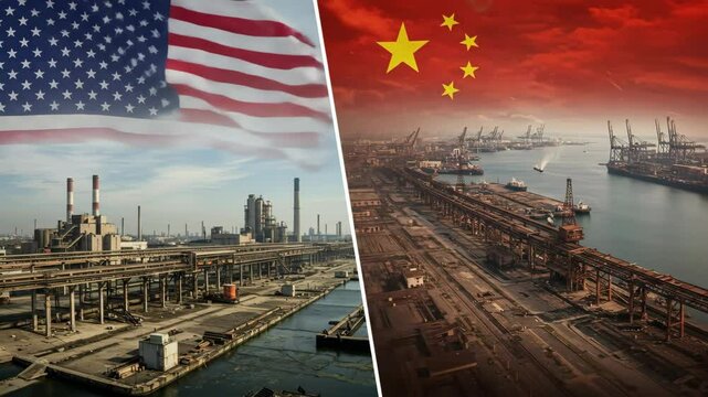 Comparative Industrial Landscapes of the United States and China