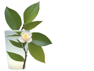 Oolong Tea (Camellia sinensis) Partially fermented tea with a floral, fruity flavor, consumed as a hot or iced beverage. Popular