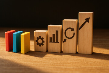 wooden blocks with word help
