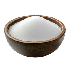 Crystal Sugar In Bowl Isolated For Cooking And Sweet Recipe Stock Photography