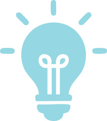 Lightbulb Idea Icon Vector Illustration