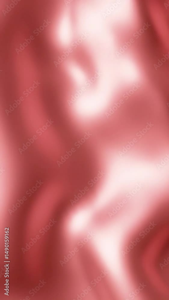 Poster abstract rose gold fabric waving gently in soft light, creating a luxurious texture