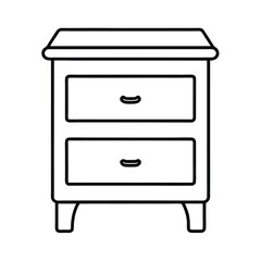 modern bedside table