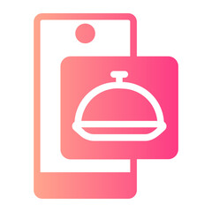 order online gradient icon