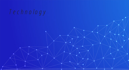 Low Poly Background on Dark Blue Gradient – Modern, Geometric, and Minimalist Abstract Design for Digital Art, 3D Modeling, Wallpapers, and Futuristic Graphics	