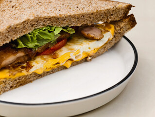 Delicious Breakfast Sandwich