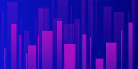 Abstract blue and pink gradient background. Creative illustration for poster, web, landing, page, cover, EPS 10