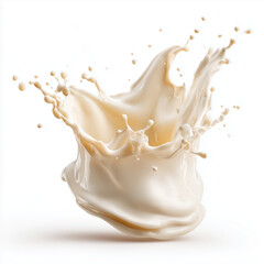 Milk Splash Art: A Creamy, Delicious Drink , isolated on white background png