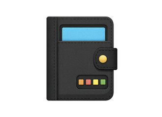 Fototapeta premium A digital wallet clipart