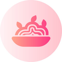 pasta gradient icon