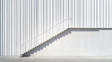 Abstract geometric patterns on a white wall, embodying minimalism and modern elegance.
