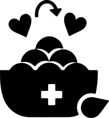 Obraz premium Medical Emblem and Drip Mind of Healing