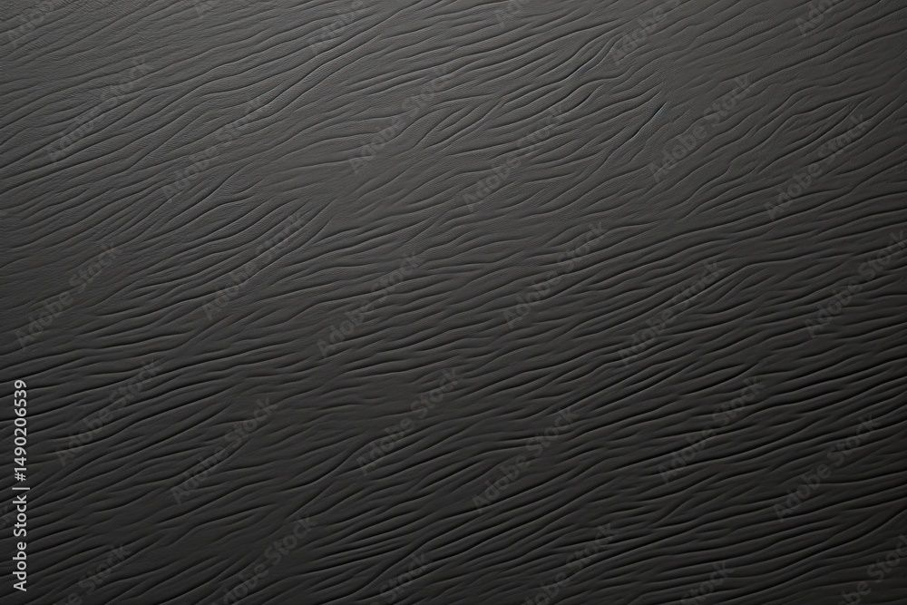 Poster textured black background with flowing lines creating an abstract pattern for design purposes