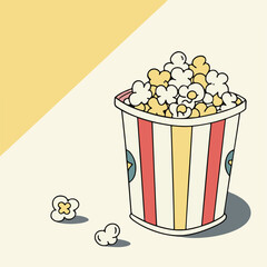  Popcorn in a Cup