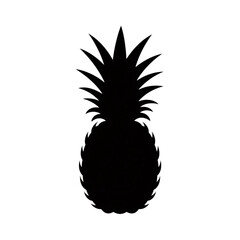A pineapple isolated on a transparent background