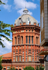 Vibrant Brick and Dome: A Detailed View of Phanar College