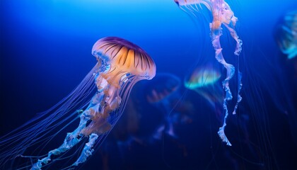 beautiful jellyfish desktop background
