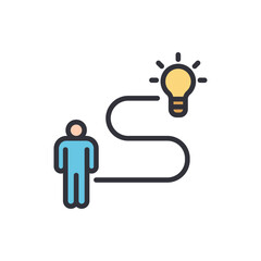 Concept Of Idea Generation And Path To Success Innovation Process