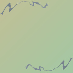 グレーのライン入りグリーンの背景　グラフィック素材 