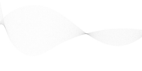 Abstract halftone flowing wavy colorful gradient dots shape isolated on  background. Digital future technology concept. Design for web design, music, cover, technology, science, data