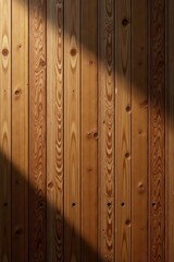 Fototapeta premium Warm brown wood grain, empty tabletop scene Ideal for showcasing items , simple, rustic