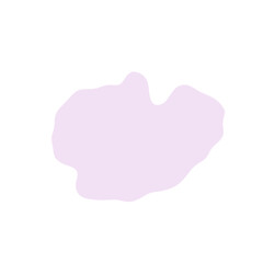 流体シェイプ　ソフトパープル　グラフィック素材 