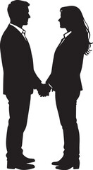 business people shaking hands