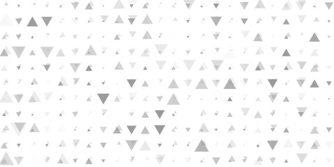 Dark Silver, Gray vector cover in polygonal style. Modern abstract illustration with colorful triangles.