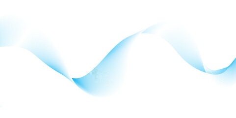 Abstract blue linear wave patterns on a white background. minimalist texture, creating a modern technology background. Design element. Vector. Illustration.