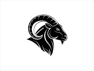 Ram logo set design vector