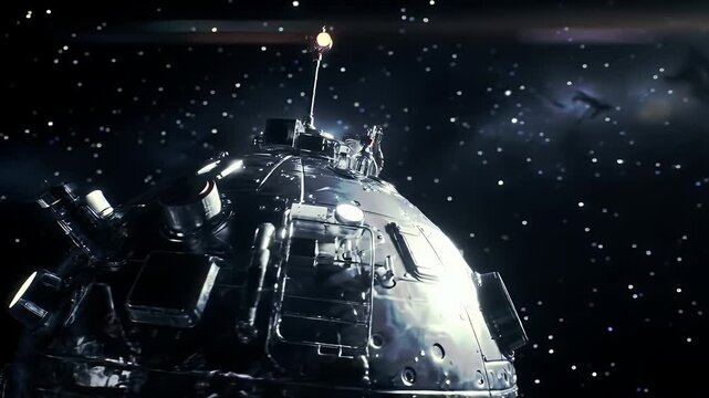 Spacecraft in deep space
