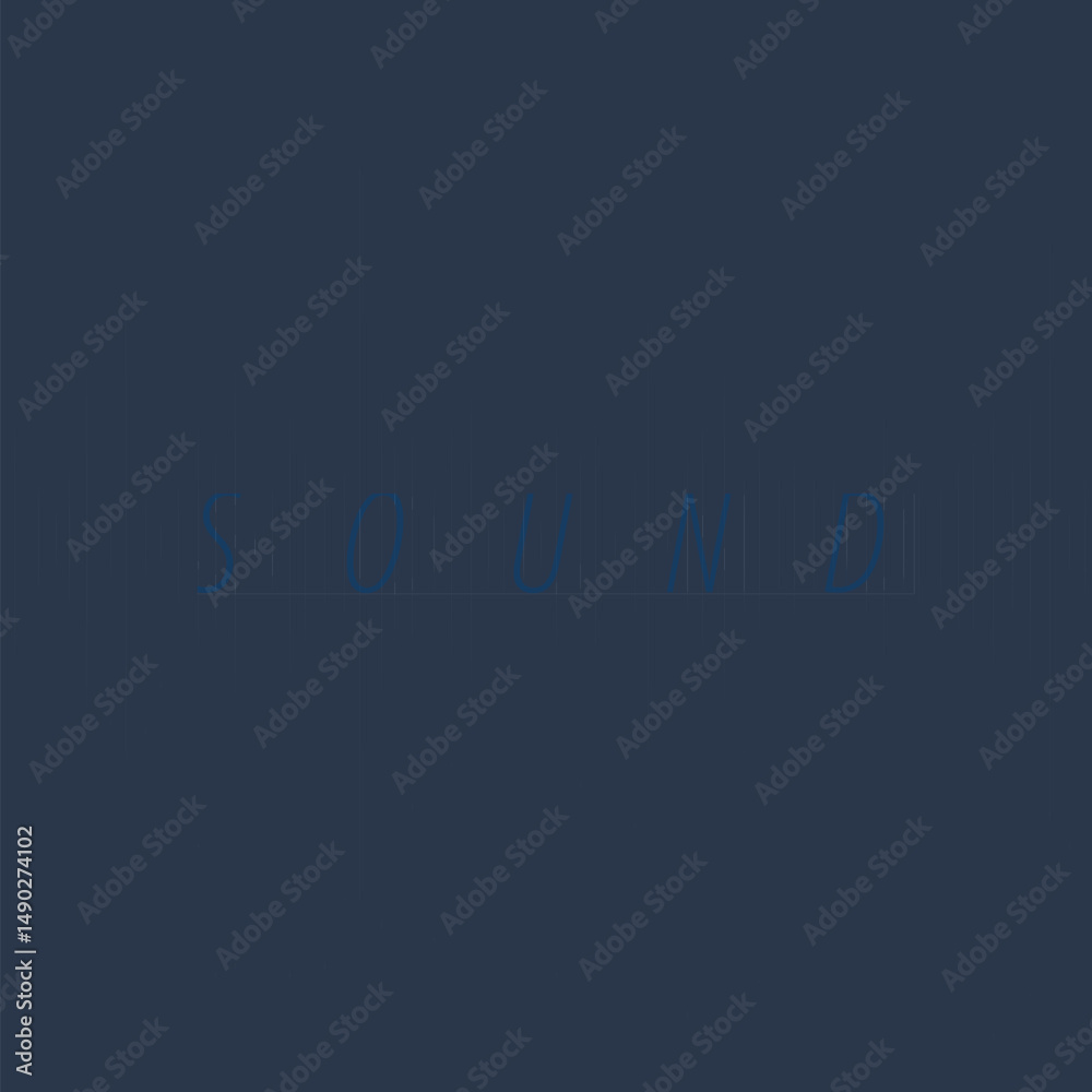 Poster Vector abstract molecular structure