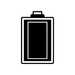 Battery Full Icon Outline Vector Illustration