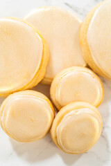 Gold-Dusted Sugar Cookies with Royal Icing