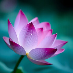 Fototapeta premium pink water lily