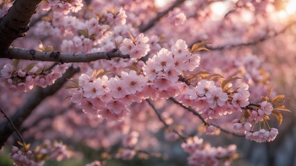 cherry blossom in spring