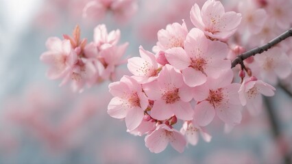 Obraz premium pink cherry blossoms