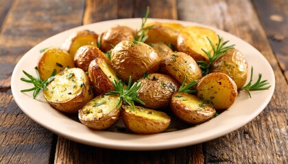 roasted potatoes with herbs