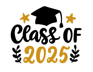 Graduate University Academy Class 2025 lettering