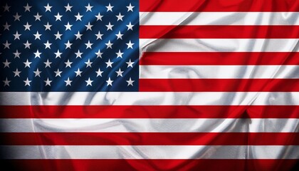 Fototapeta premium american flag isolated