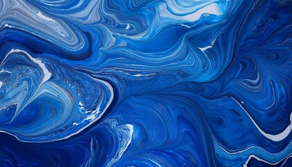 sapphire blue marbled texture background