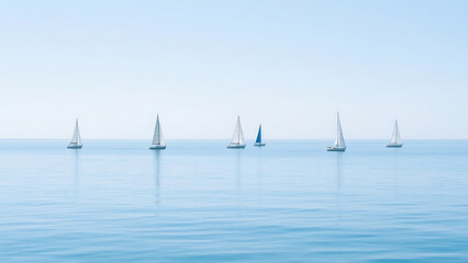Obraz premium sailboat on the sea