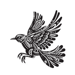 Obraz premium Bird logo and silhouette design