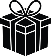 Gift Box Icon Outline Vector Illustration