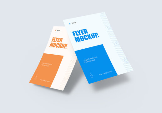Two Flyer Mockup Template