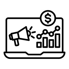 Digital Marketing single icon